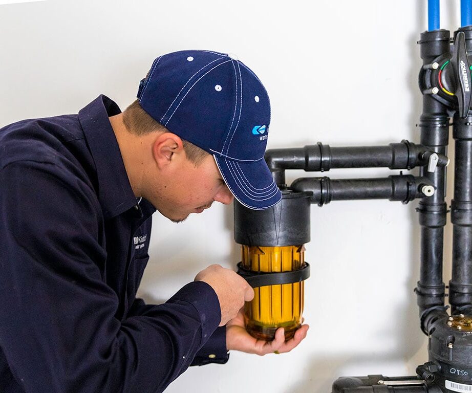 Kinetico tech installing filter